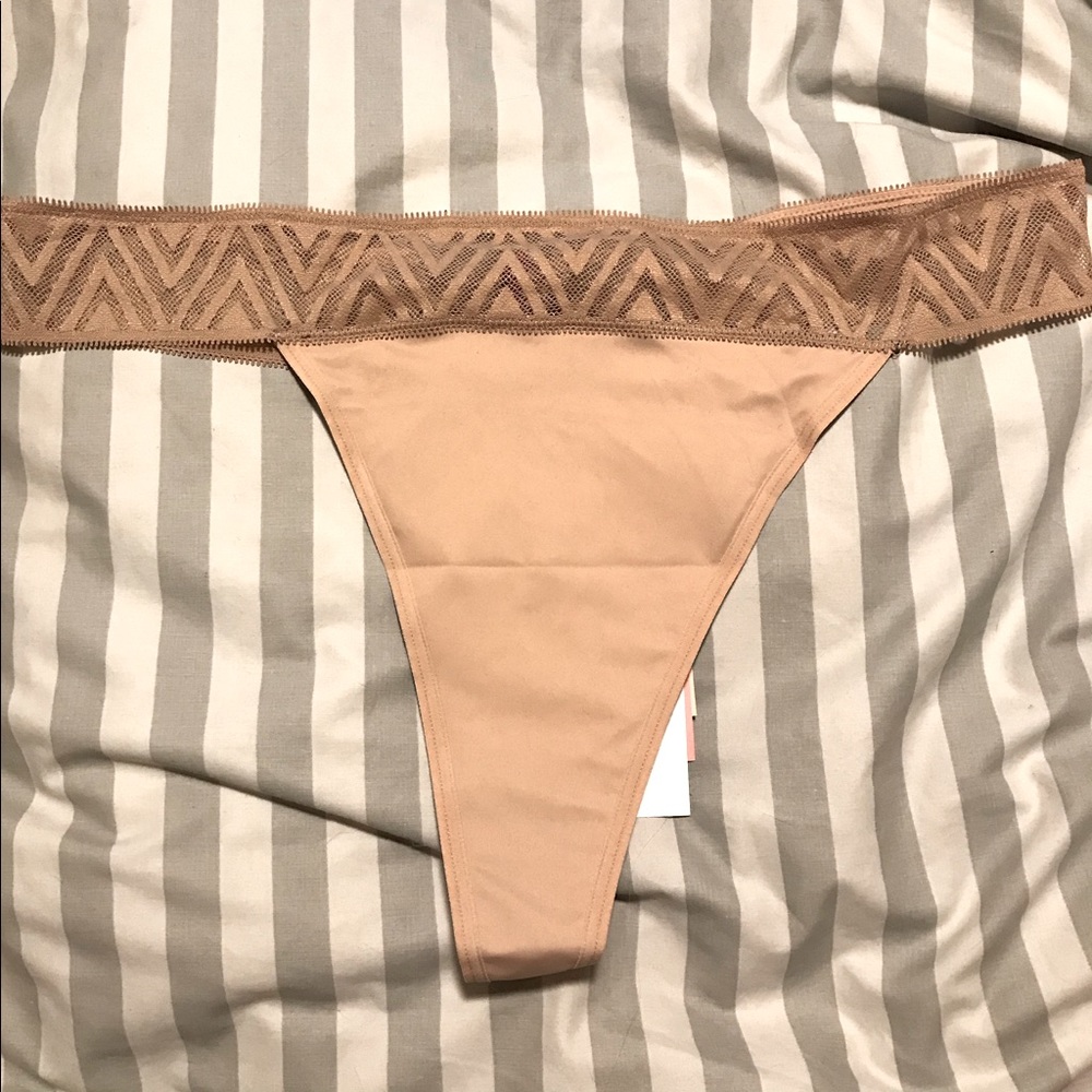 Thinx period proof thong beige light 1X